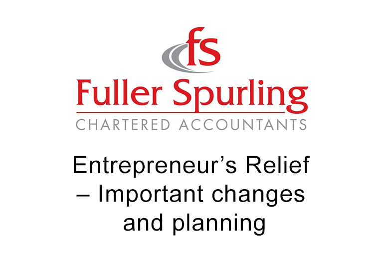 Entrepreneur’s Relief – Important changes and planning