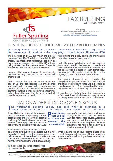 March 2021 Tax Briefing